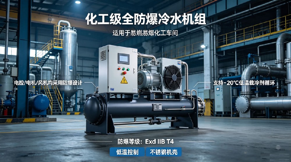 化工級全防爆冷水機(jī)組